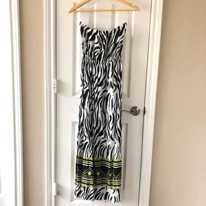 Summer Strapless Dress, Size: M